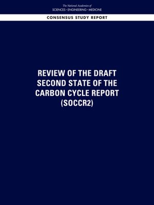 cover image of Review of the Draft Second State of the Carbon Cycle Report (SOCCR2)